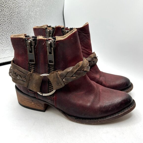 Freebird by Steven Clash Leather Ankle Boot Size 6 - Picture 1 of 13